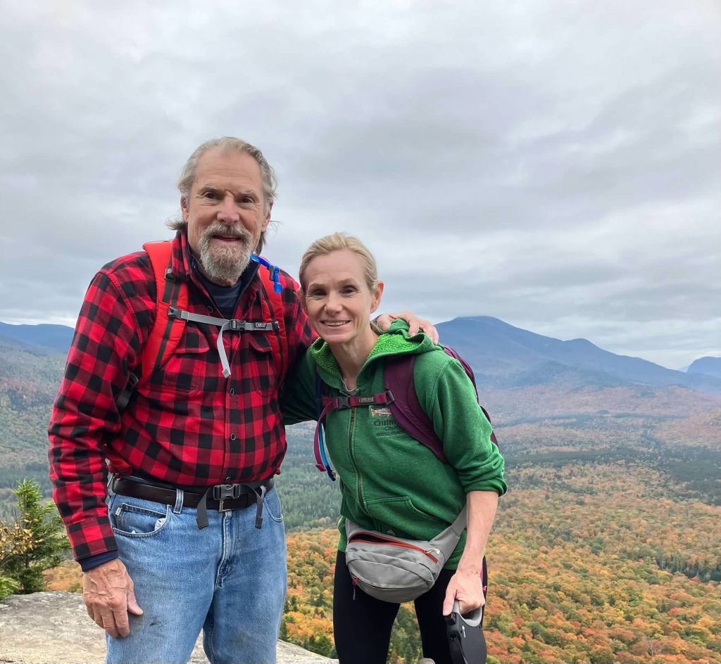 Robin and Pop on Mountain